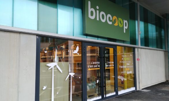 Enseigne Biocoop Grasse