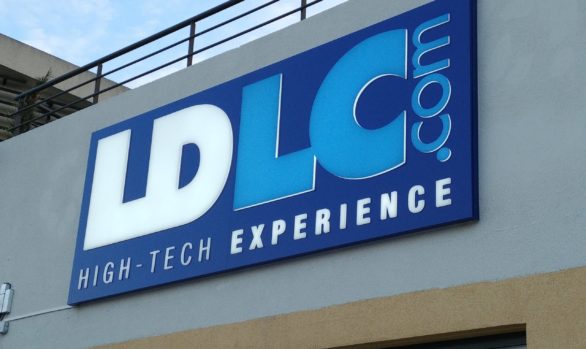 Enseignes lumineuses pour LDLC Grasse